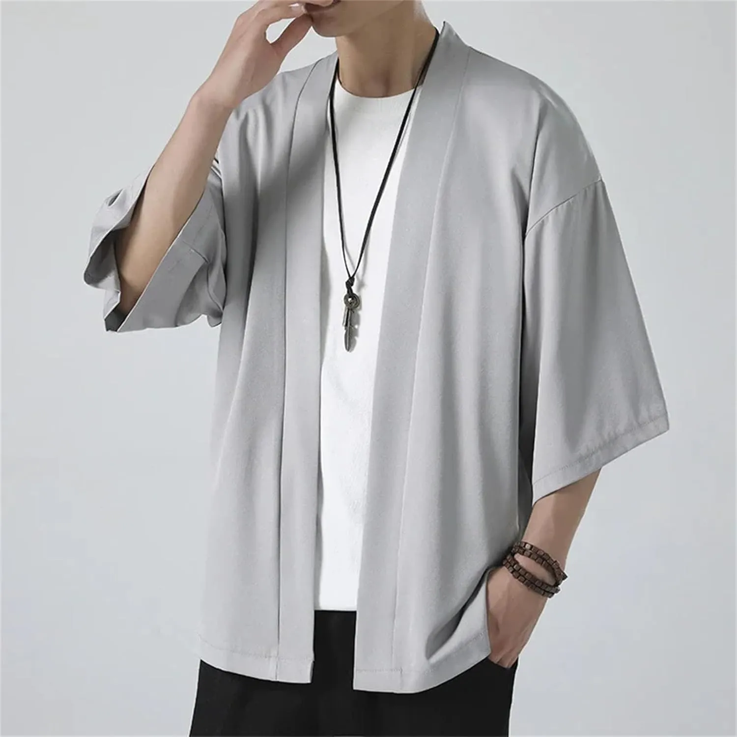 Kimono Men Cloak Beach Shirt Summer Men Unisex Clothing Shirt
