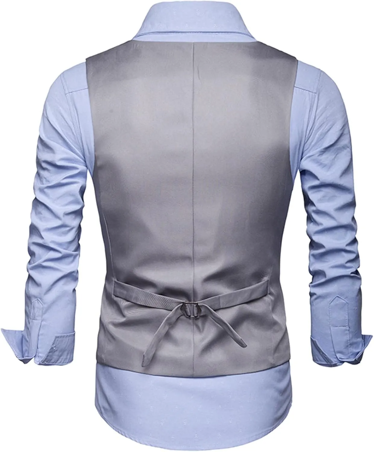 LCMTWX Travel Vest For Men 2024 Pocket Retro Color Vest Blouse With Button White Vest Black Jacket Vest Men Suit Jacket