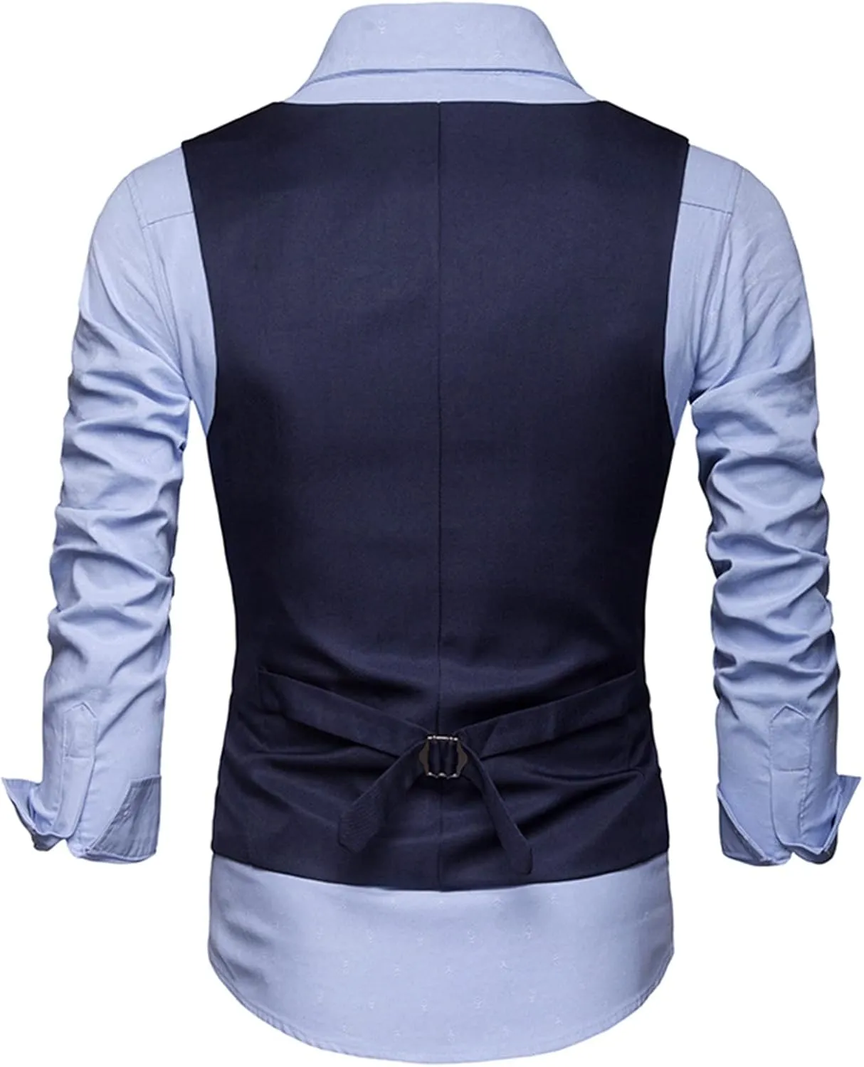 LCMTWX Travel Vest For Men 2024 Pocket Retro Color Vest Blouse With Button White Vest Black Jacket Vest Men Suit Jacket
