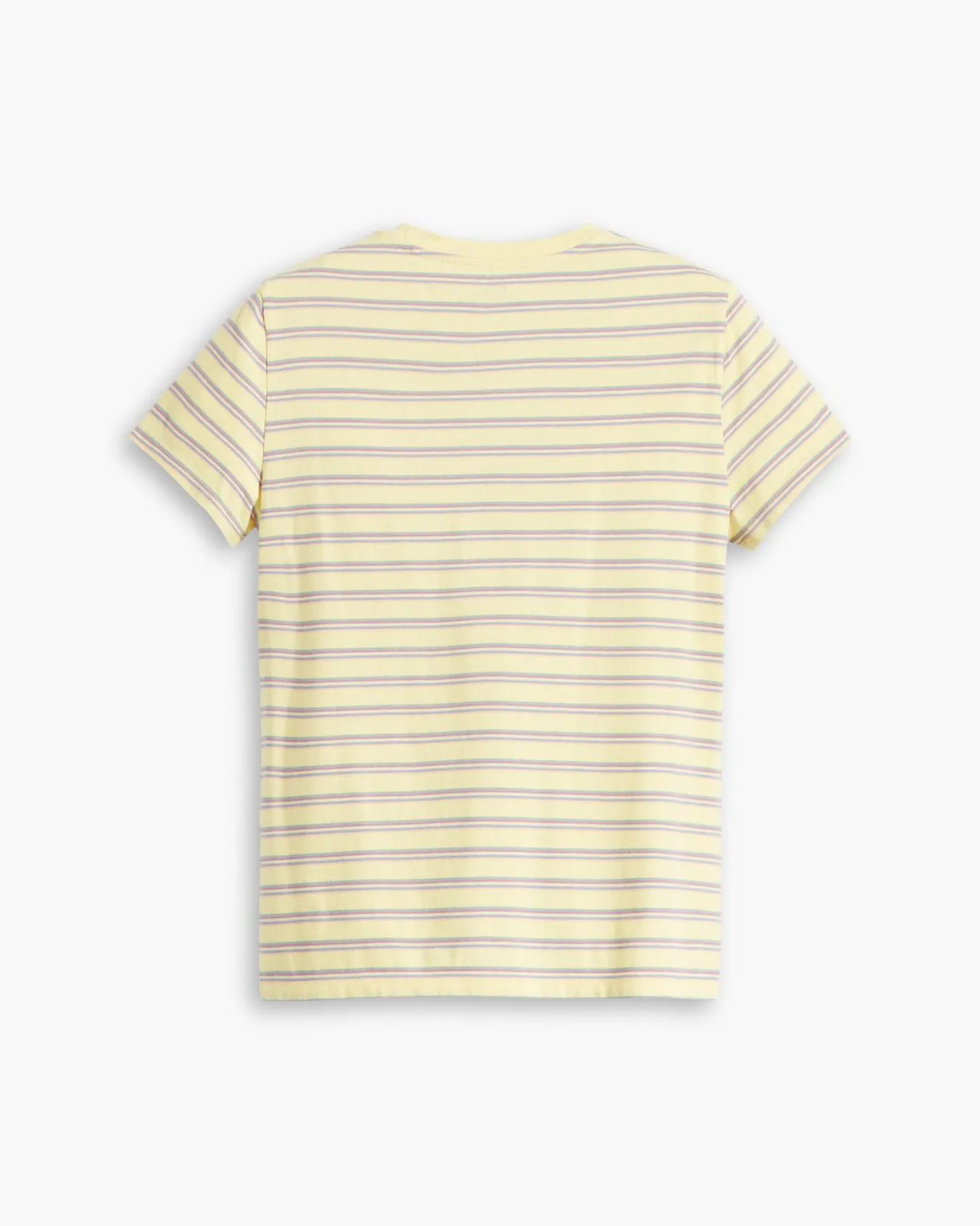 Levi's® Womens Perfect Tee - Cool Stripe Powdered Yellow