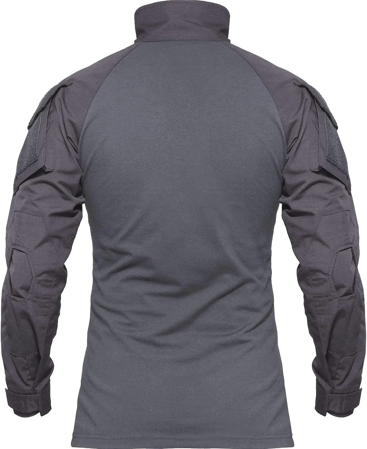 LiliChan Tactical Shirts for Men Long Sleeve Military Shirt Outdoor Shirt Tactical Combat Shirt with Zipper