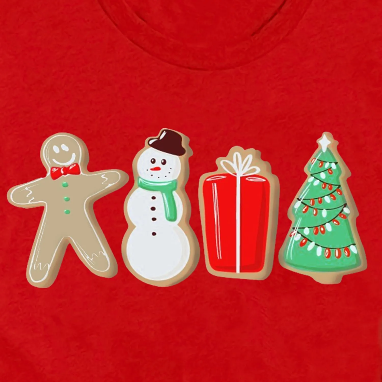 MAIHUN Merry Christmas Shirts for Women Leopard Plaid Christmas Trees Shirt Xmas Holiday Tee Tops