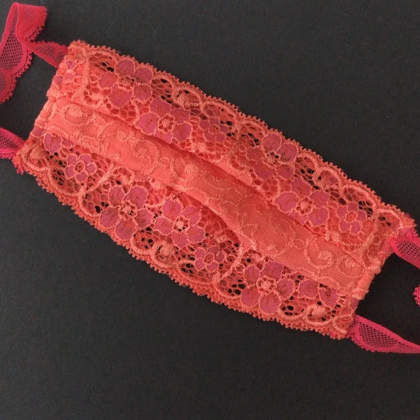 Mask | Almond Blossom | Apricot | 2-Layers | One Size