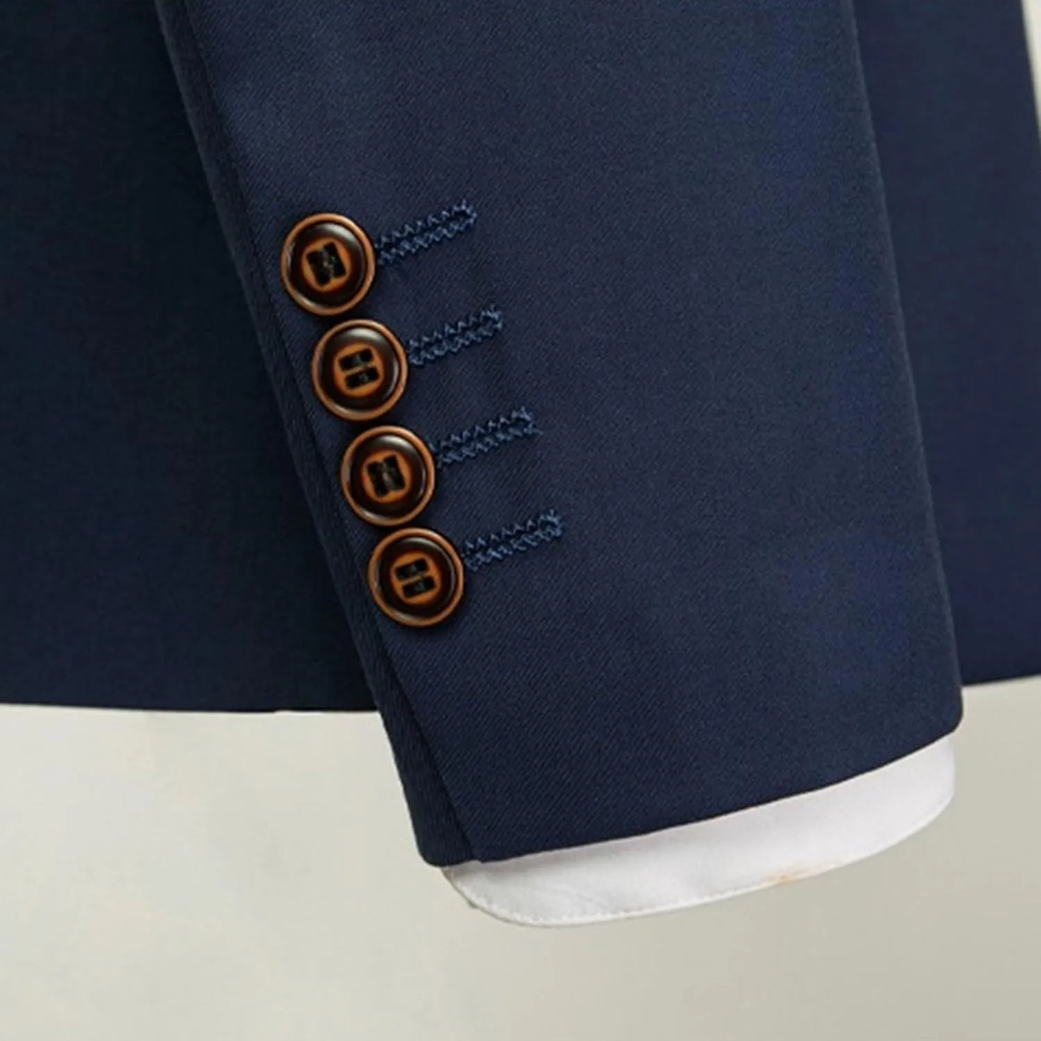 Men's 2 Pieces Chinese Tunic Suit Set Mandarin Collar Blazer Jacket Pants Sets Slim Fit Stand Collar Uniform Dress