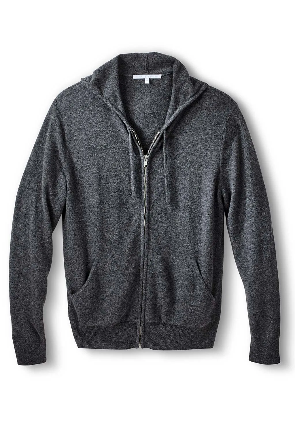 Men's Cashmere Hoodie - Charcoal