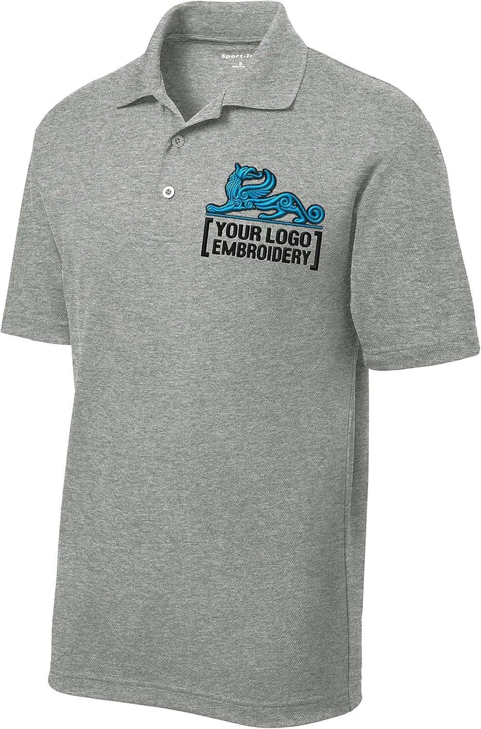 Men's Custom Golf Shirt. Custom Embroidered Polo Shirt/Golf Shirt