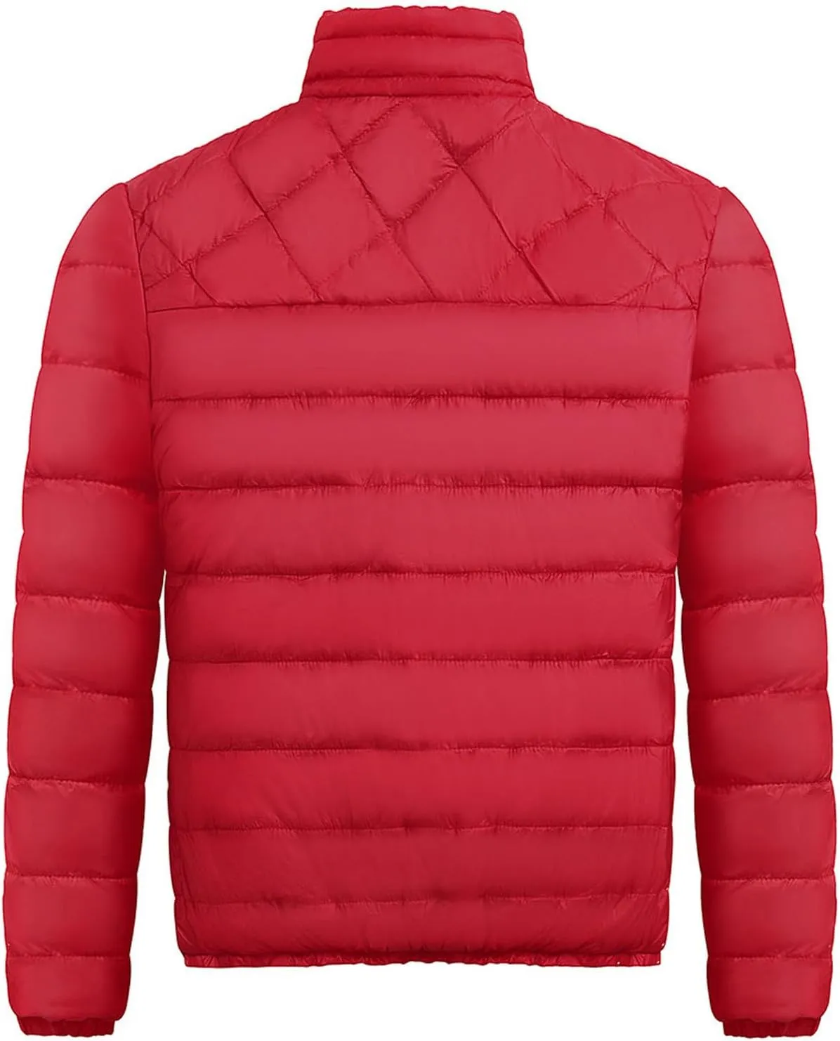 Men'S Down Jackets & Coats Zip Up Puffer Jacket Winter Lightweight Heated Sports Oversized Coats