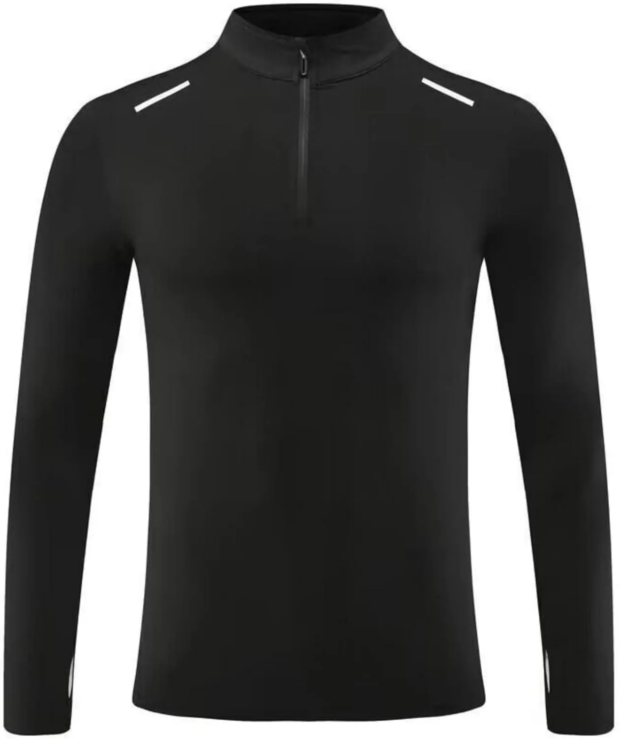 Men's Quick-Dry Shirt with Stand Collar for Autumn & Winter Sportswear,Mens Shirt,Zippered Collar Shirt