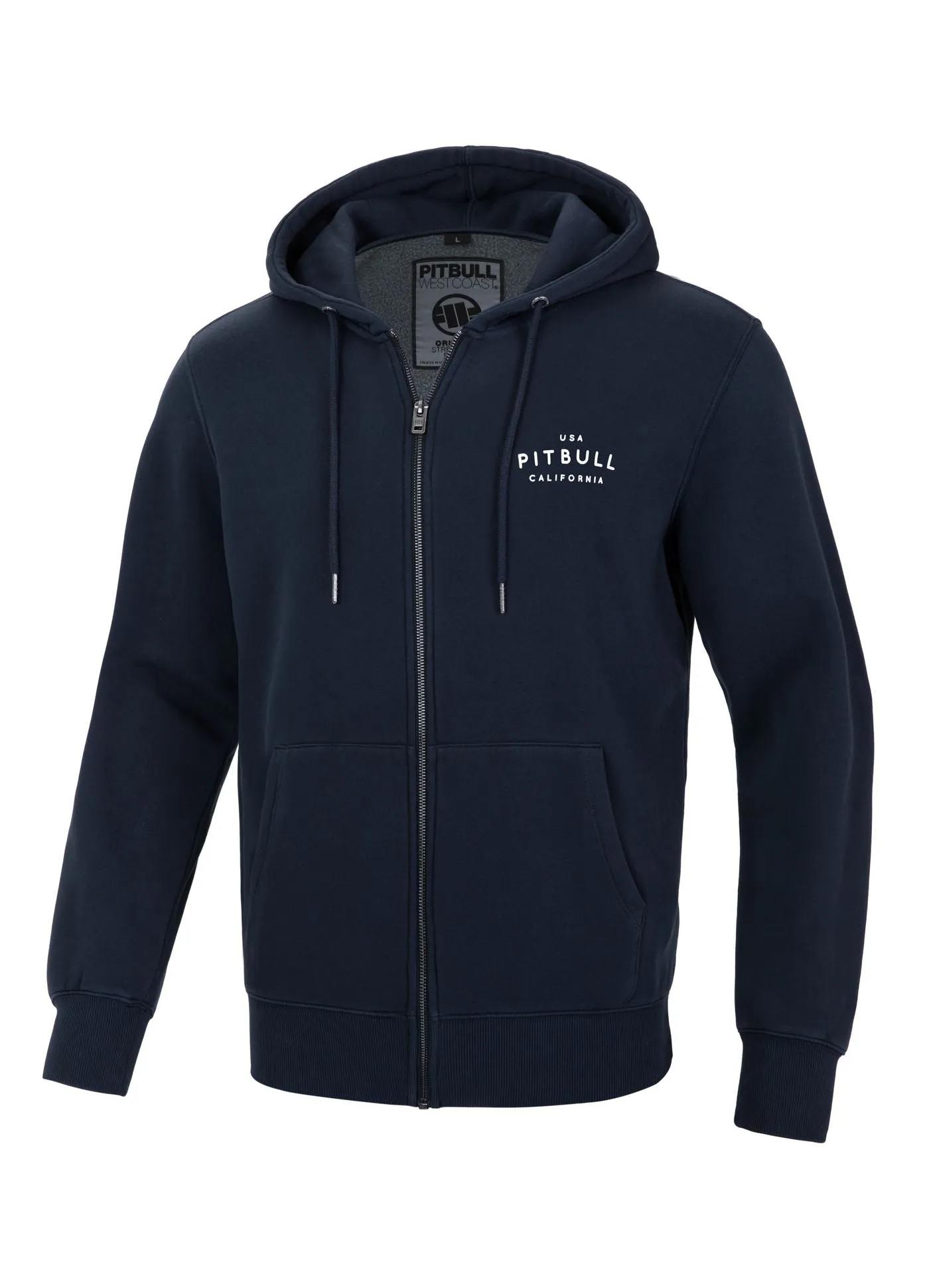 Men's Zip-up hoodie Washed Lancaster