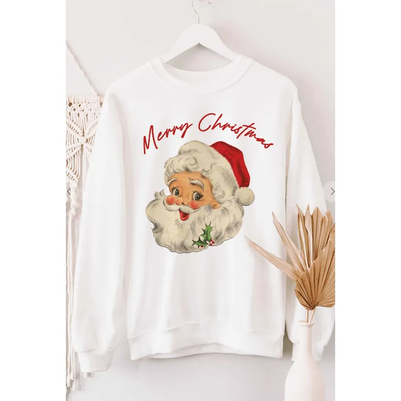 Merry christmas santa claus sweatshirt