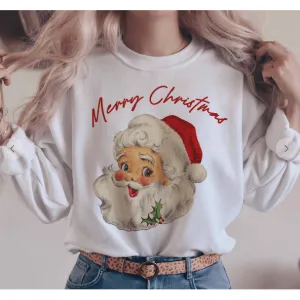 Merry christmas santa claus sweatshirt