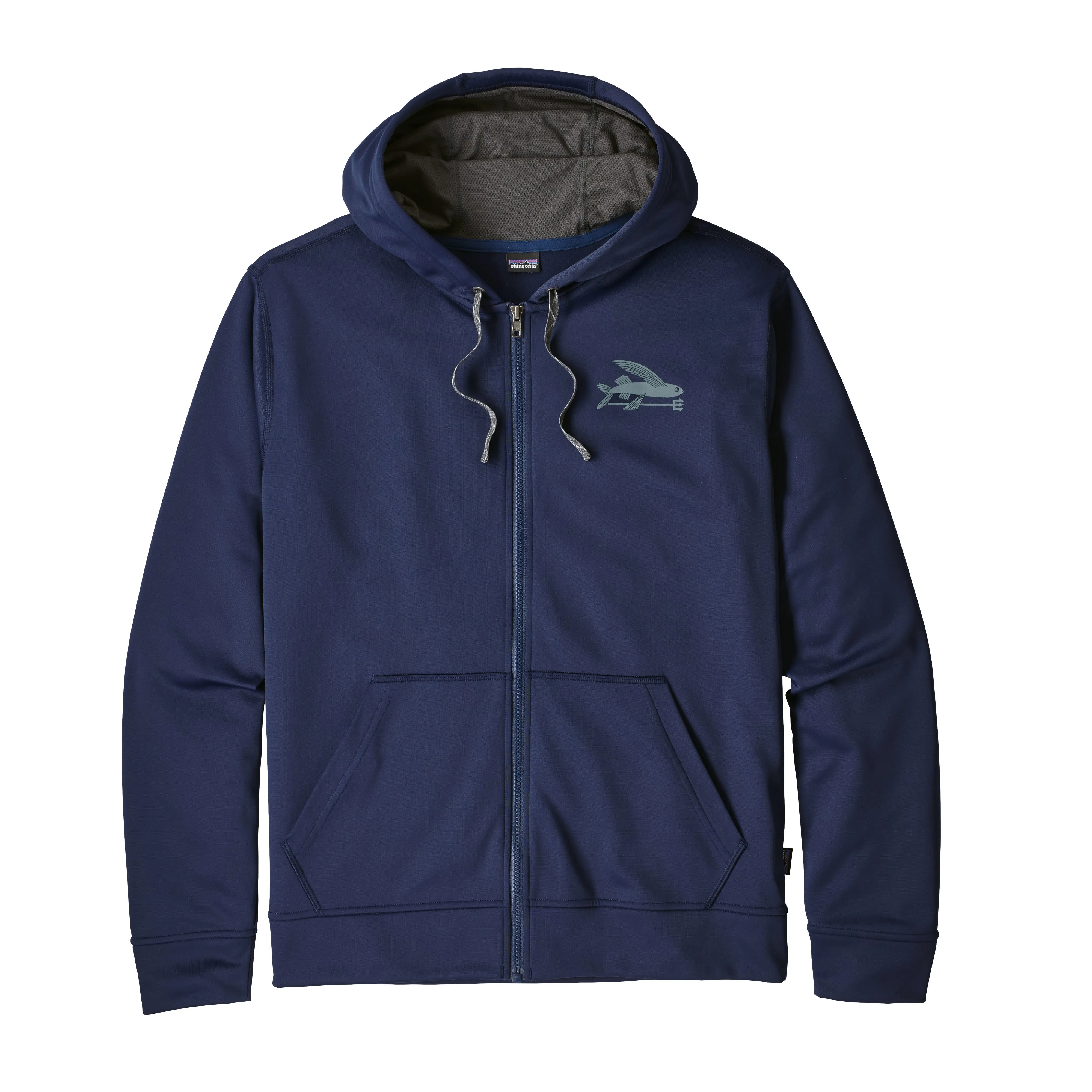 M's Small Flying Fish PolyCycle™® Full-Zip Hoody