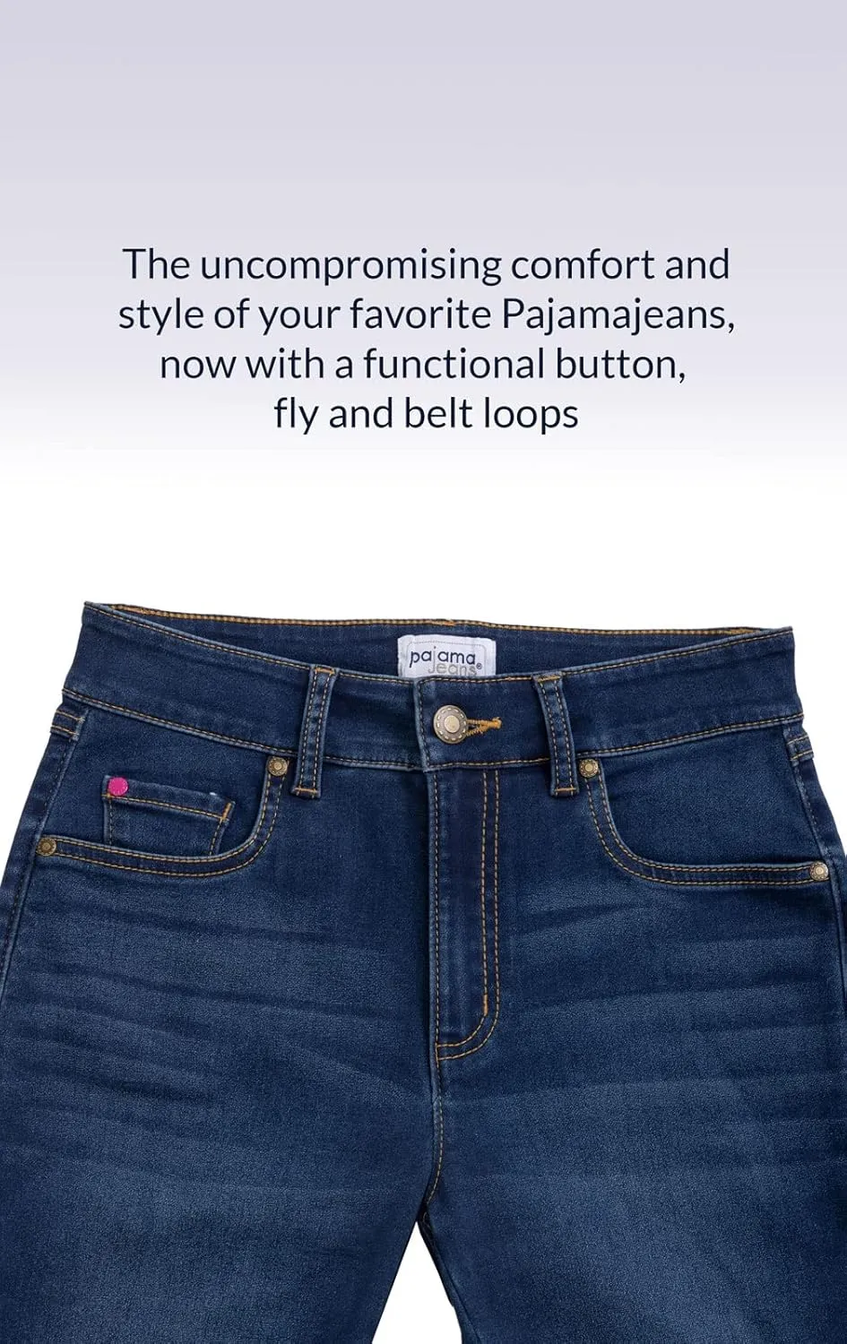 PajamaJeans True Fit Jeans for Women - Stretchy Jeans for Women