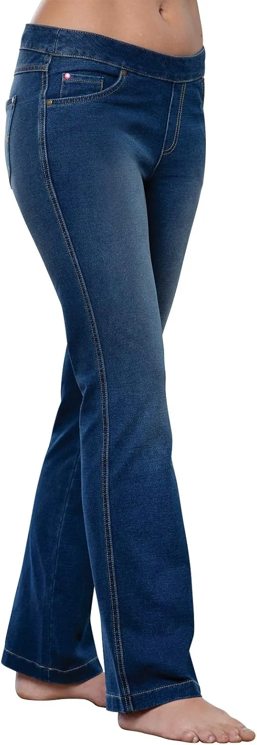 PajamaJeans Womens Stretch Jeans - Bootcut Jeans for Women