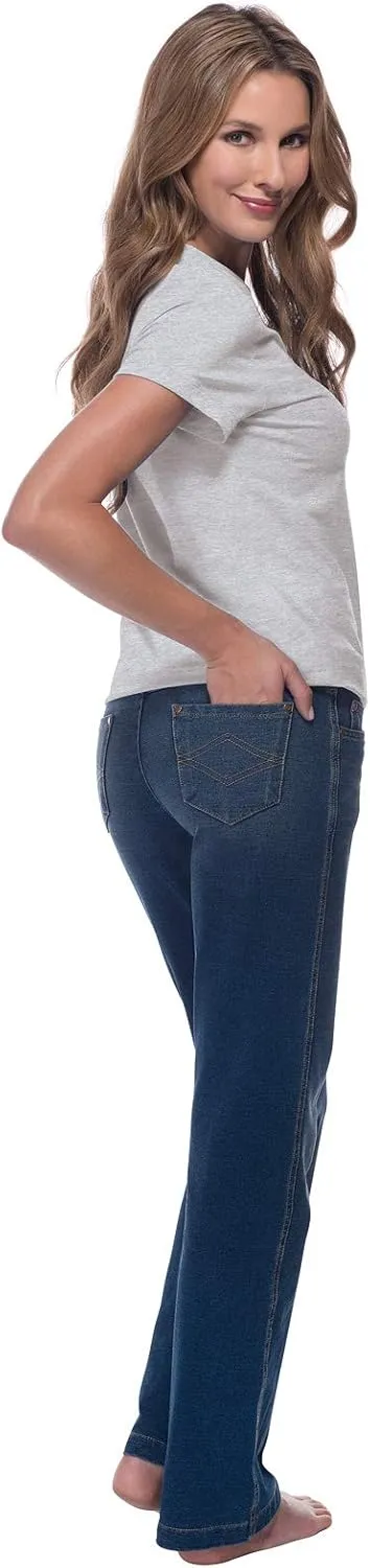 PajamaJeans Womens Stretch Jeans - Bootcut Jeans for Women