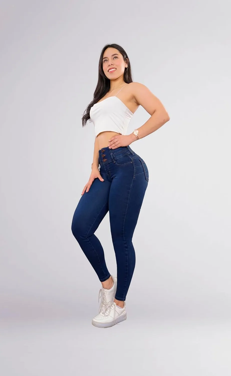 Pantalones Colombianos Levanta cola | Butt Lifting Jeans | High Waisted Jeans for Women | Colombian Jeans