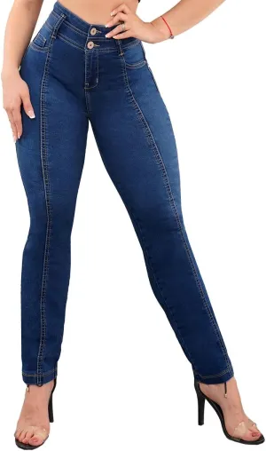 Pantalones Colombianos Levanta cola | Butt Lifting Jeans | High Waisted Jeans for Women | Colombian Jeans