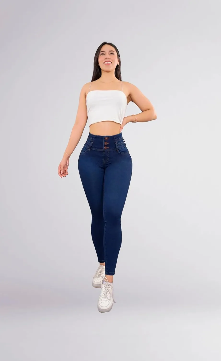 Pantalones Colombianos Levanta cola | Butt Lifting Jeans | High Waisted Jeans for Women | Colombian Jeans