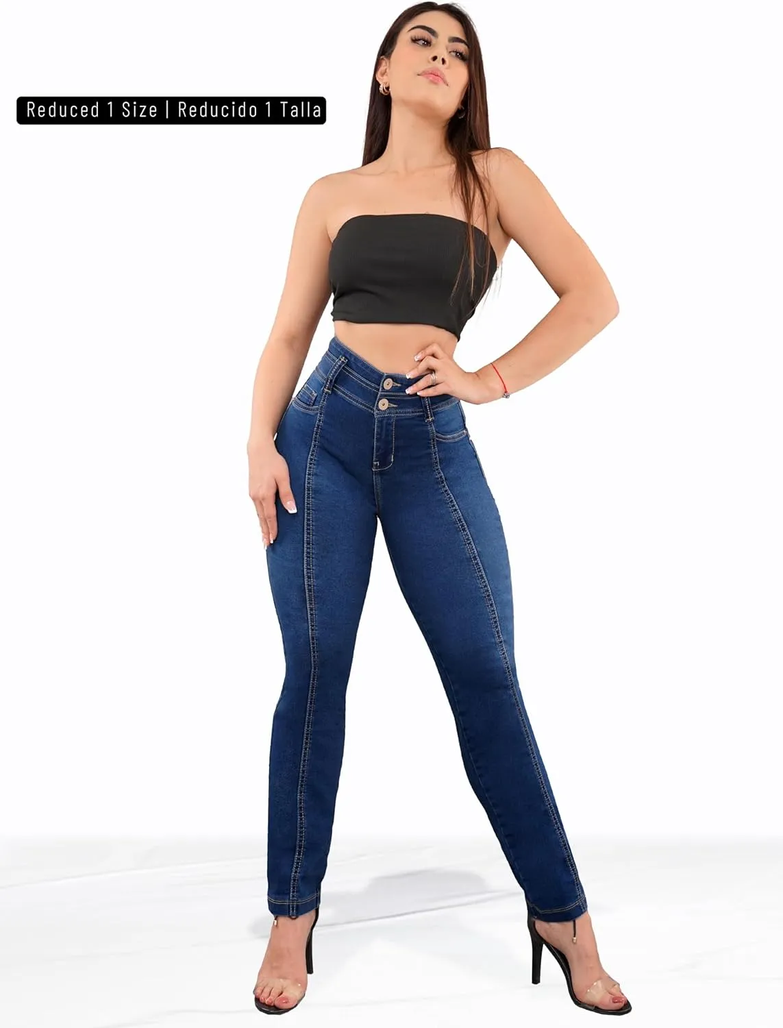 Pantalones Colombianos Levanta cola | Butt Lifting Jeans | High Waisted Jeans for Women | Colombian Jeans