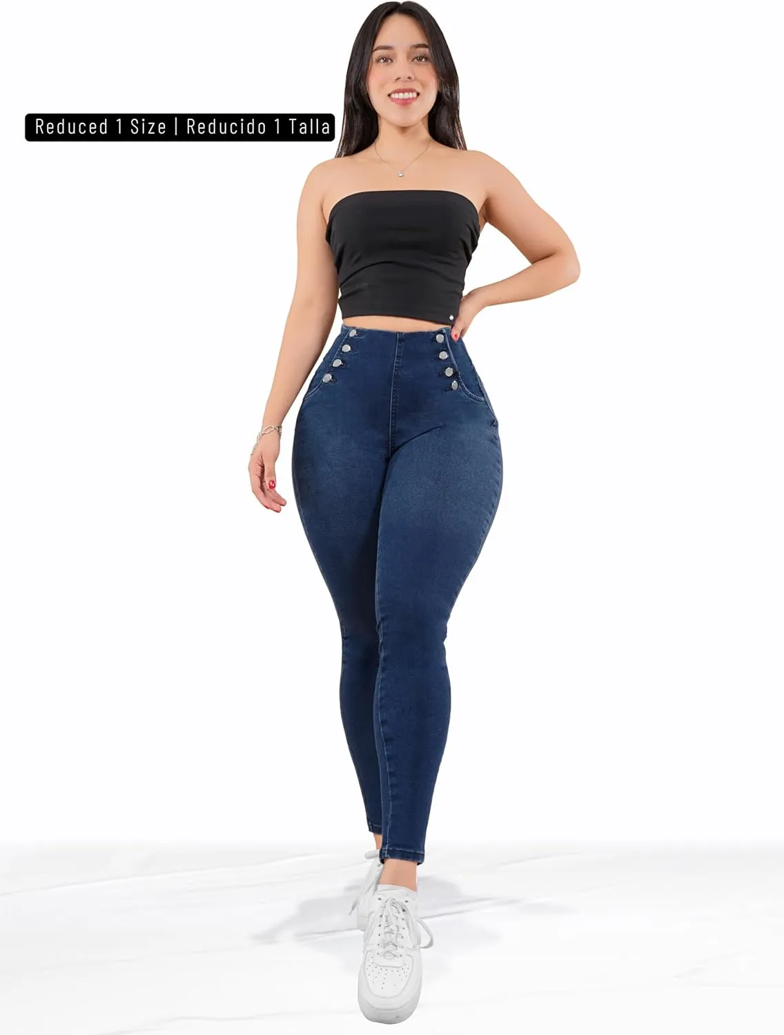 Pantalones Colombianos Levanta cola | Butt Lifting Jeans | High Waisted Jeans for Women | Colombian Jeans
