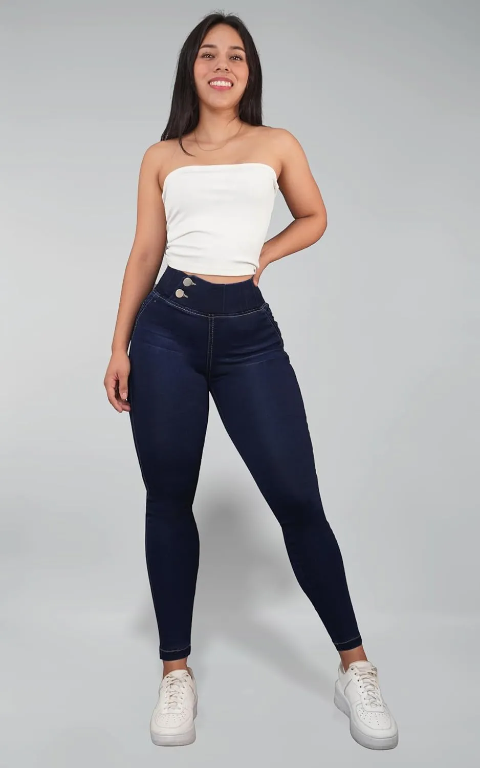 Pantalones Colombianos Levanta cola | Butt Lifting Jeans | High Waisted Jeans for Women | Colombian Jeans