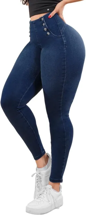 Pantalones Colombianos Levanta cola | Butt Lifting Jeans | High Waisted Jeans for Women | Colombian Jeans