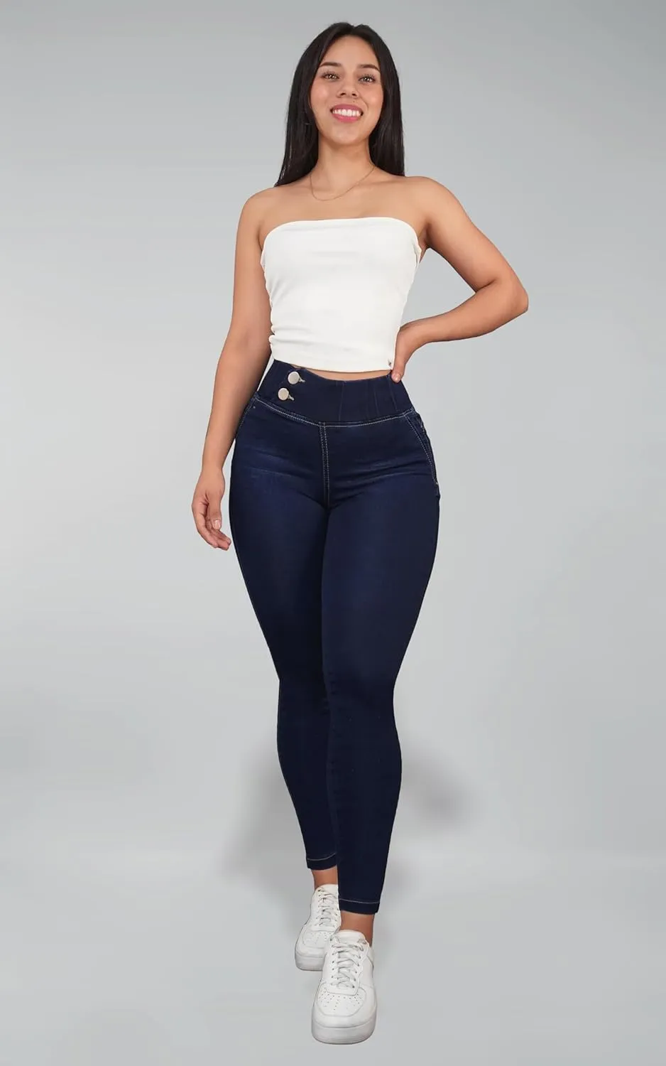 Pantalones Colombianos Levanta cola | Butt Lifting Jeans | High Waisted Jeans for Women | Colombian Jeans