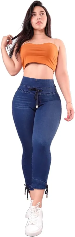 Pantalones Colombianos Levanta cola | Butt Lifting Jeans | High Waisted Jeans for Women | Colombian Jeans