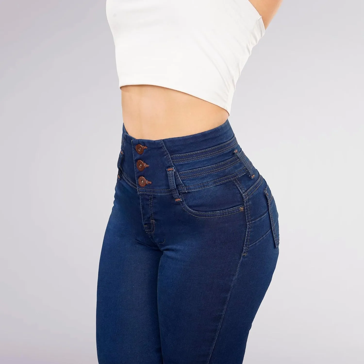Pantalones Colombianos Levanta cola | Butt Lifting Jeans | High Waisted Jeans for Women | Colombian Jeans