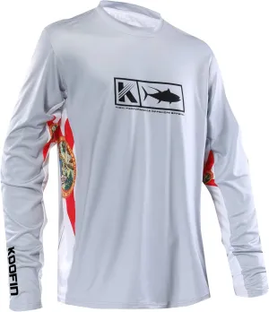 Performance Fishing Shirt Vented Long Sleeve Sunblock Shirt with Mesh
