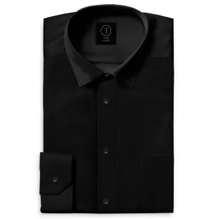 Performance Stretch - Black - Long Sleeve
