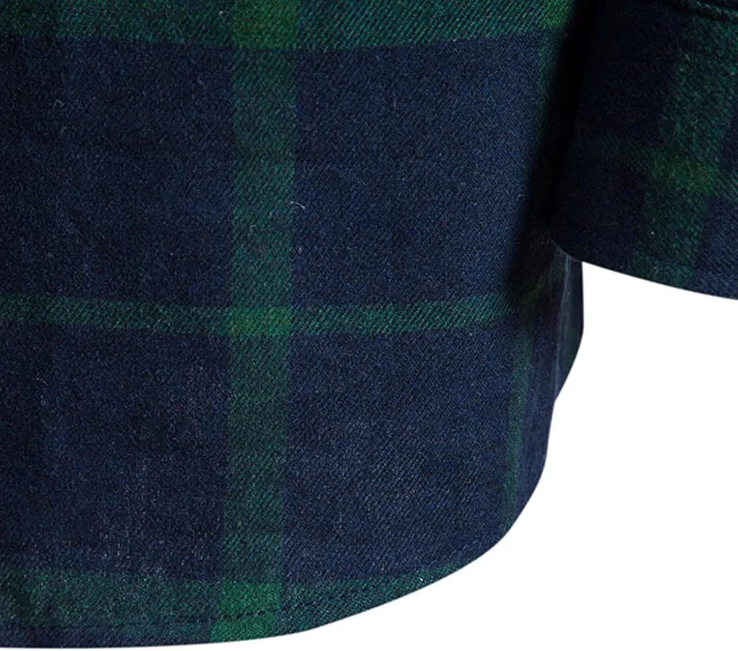Plaid Flannel Shirt Jacket Men Turn Down Collar Shirt Lightweight Shirt Jacket Fashion Long Sleeve Shirts Button Down Shirt