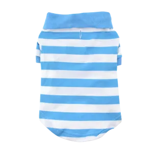 Polo Shirt | Azure Stripes