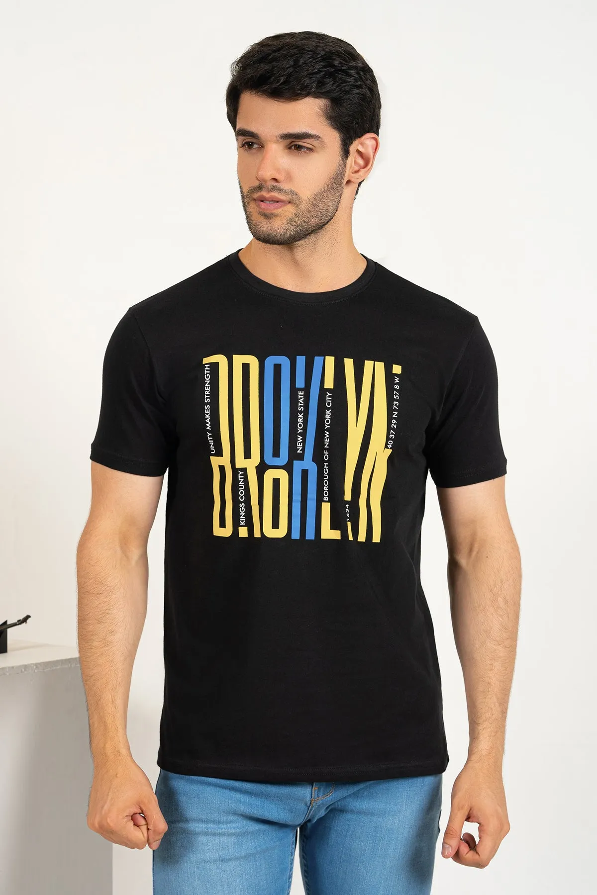 "NADER" Classic Crew Neck Summer T-Shirt