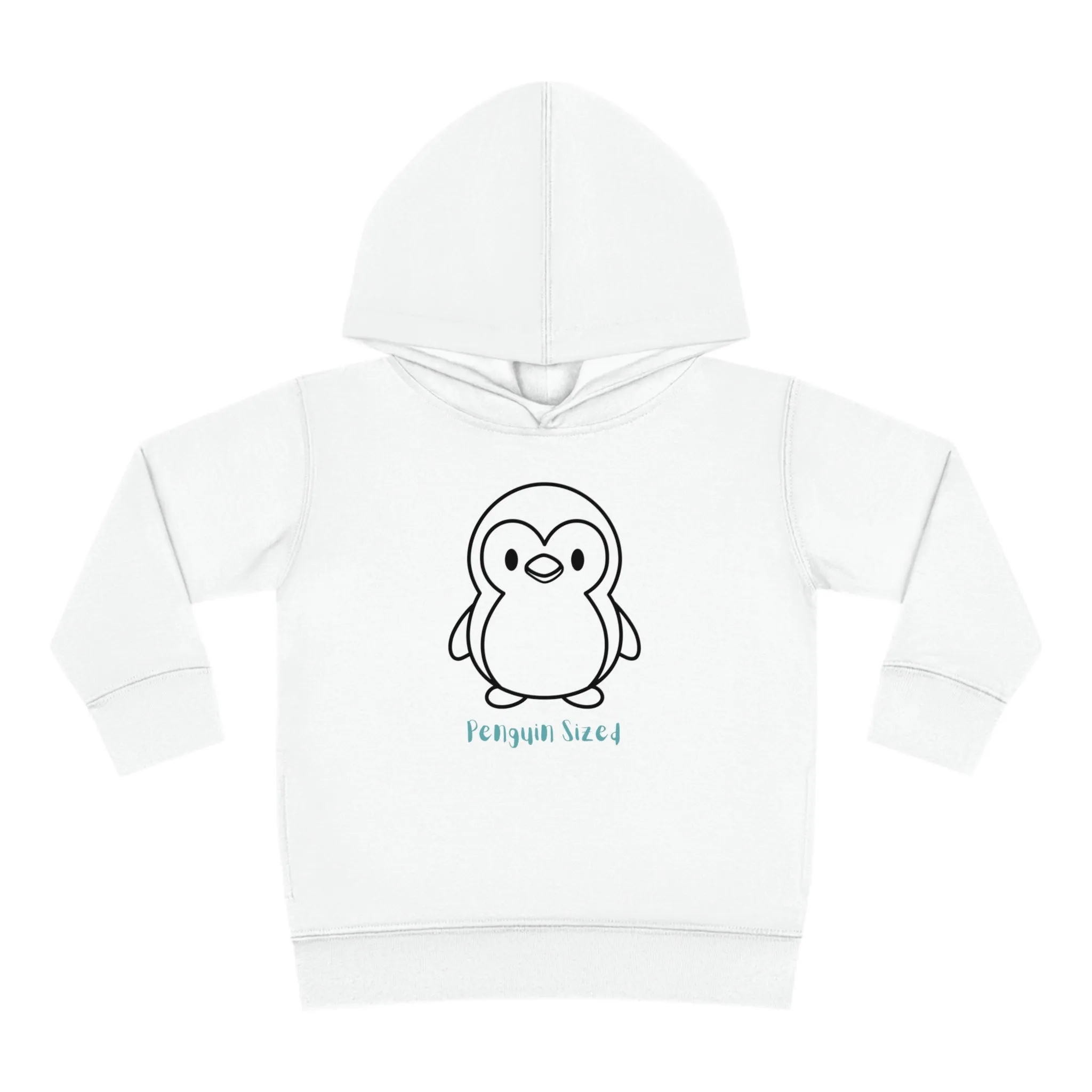 "Penguin Sized" Toddler Unisex Hoodie
