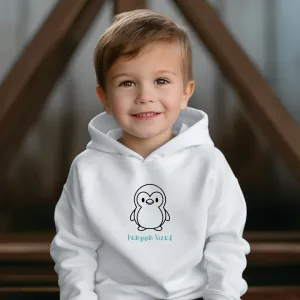 "Penguin Sized" Toddler Unisex Hoodie