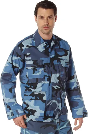 Rothco Color Camo BDU Shirt Military Shirt