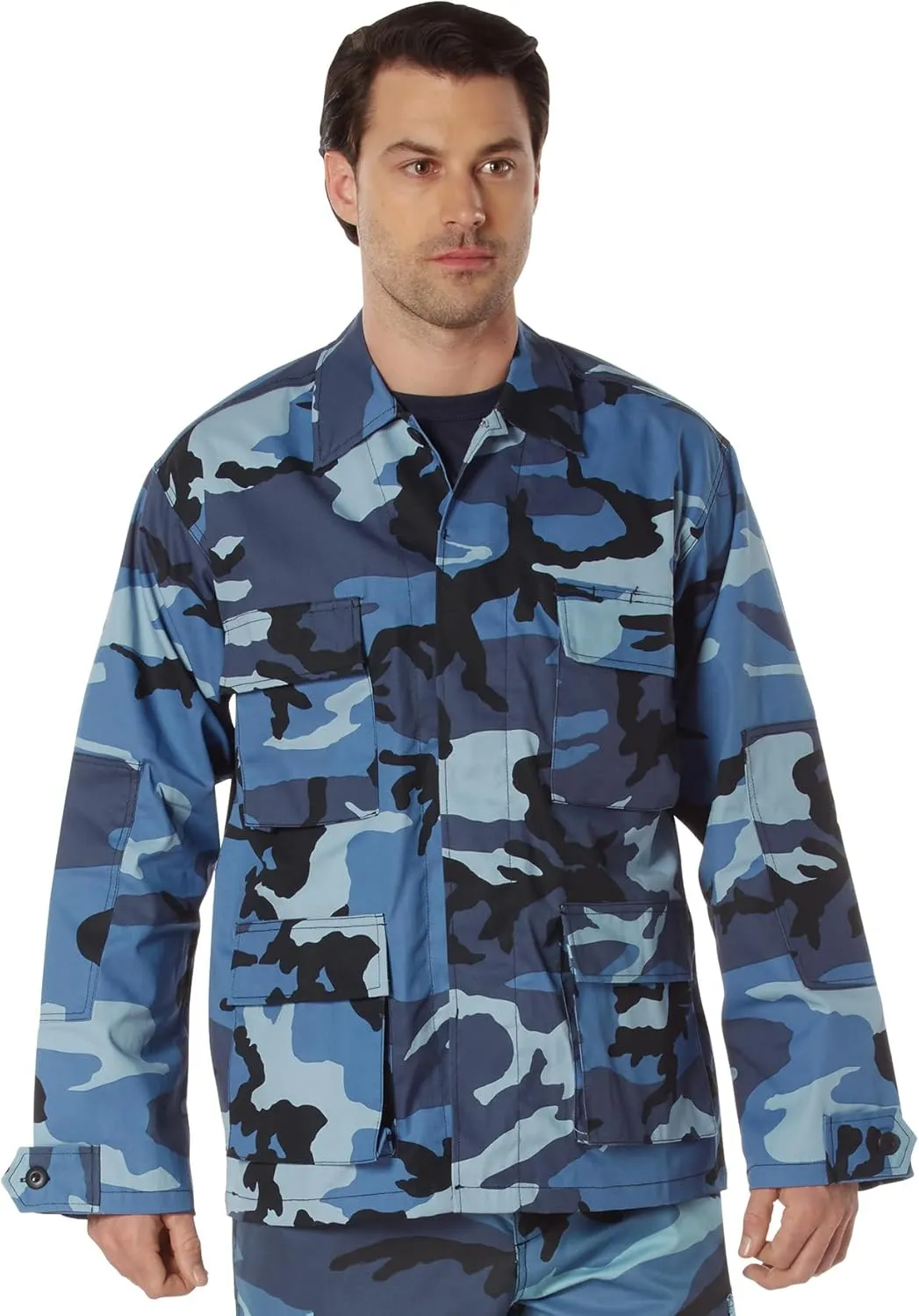 Rothco Color Camo BDU Shirt Military Shirt