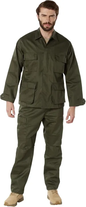 Rothco Color Camo BDU Shirt Military Shirt