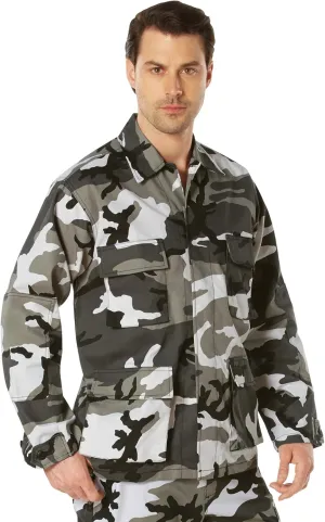 Rothco Color Camo BDU Shirt Military Shirt