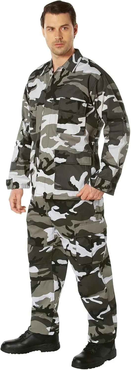 Rothco Color Camo BDU Shirt Military Shirt