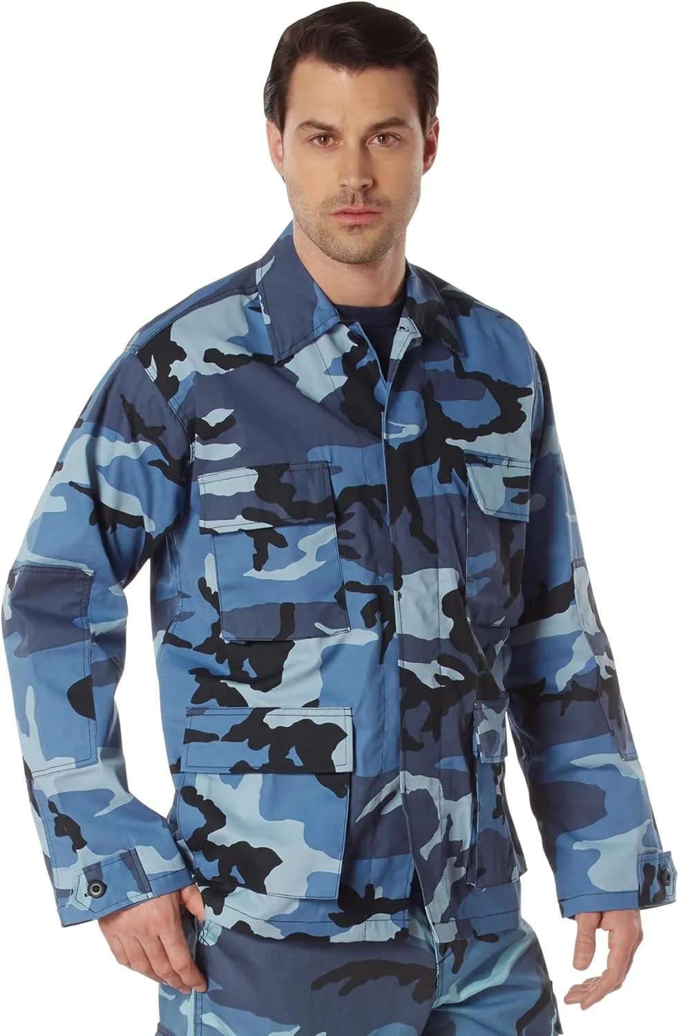 Rothco Color Camo BDU Shirt Military Shirt