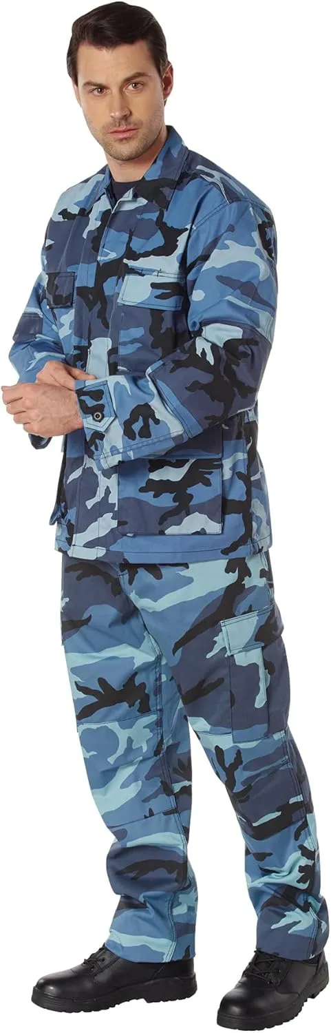Rothco Color Camo BDU Shirt Military Shirt