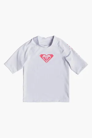Roxy Whole Hearted Girls Rash Guard Top