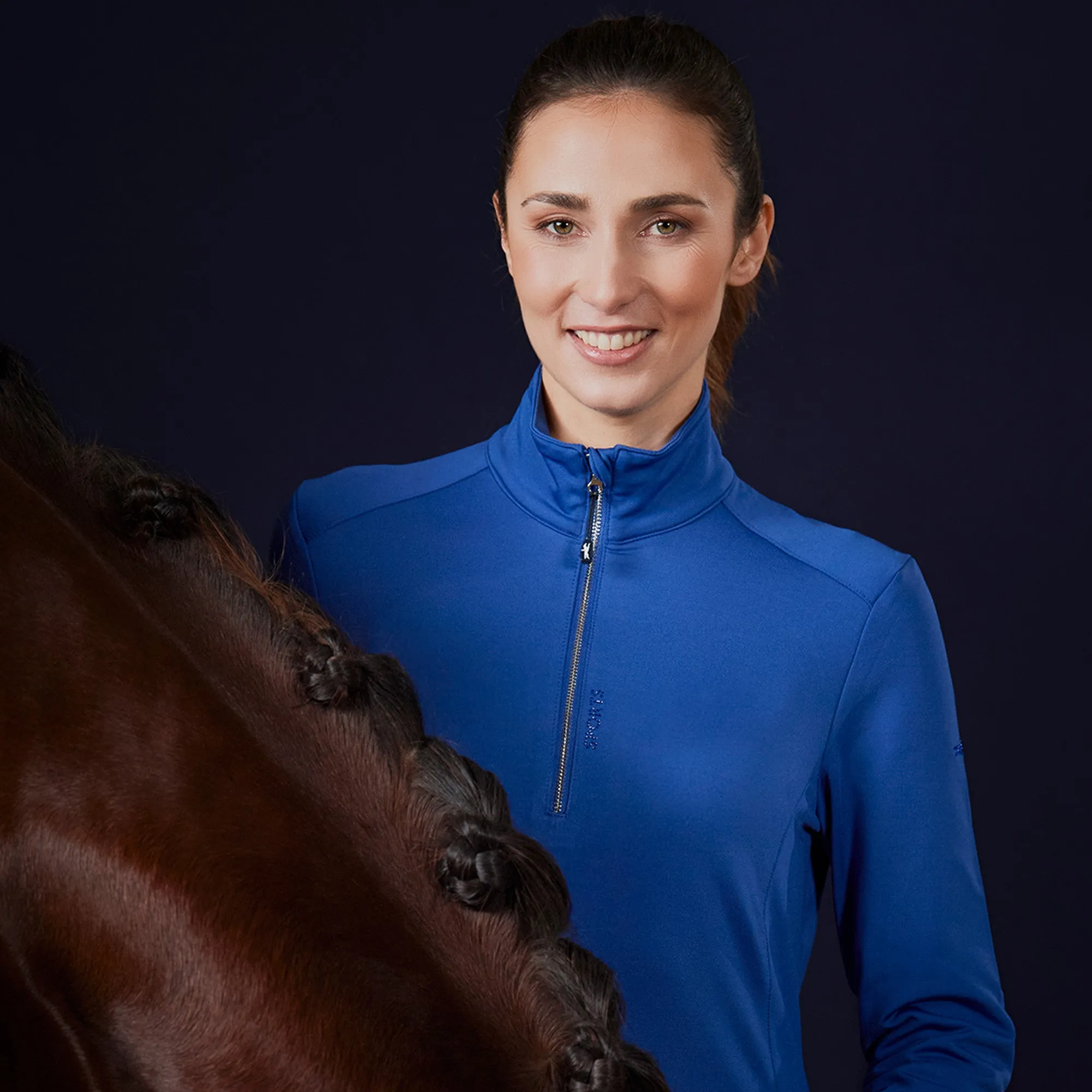 Schockemohle Ladies Antonia Shirt - Luxury Blue