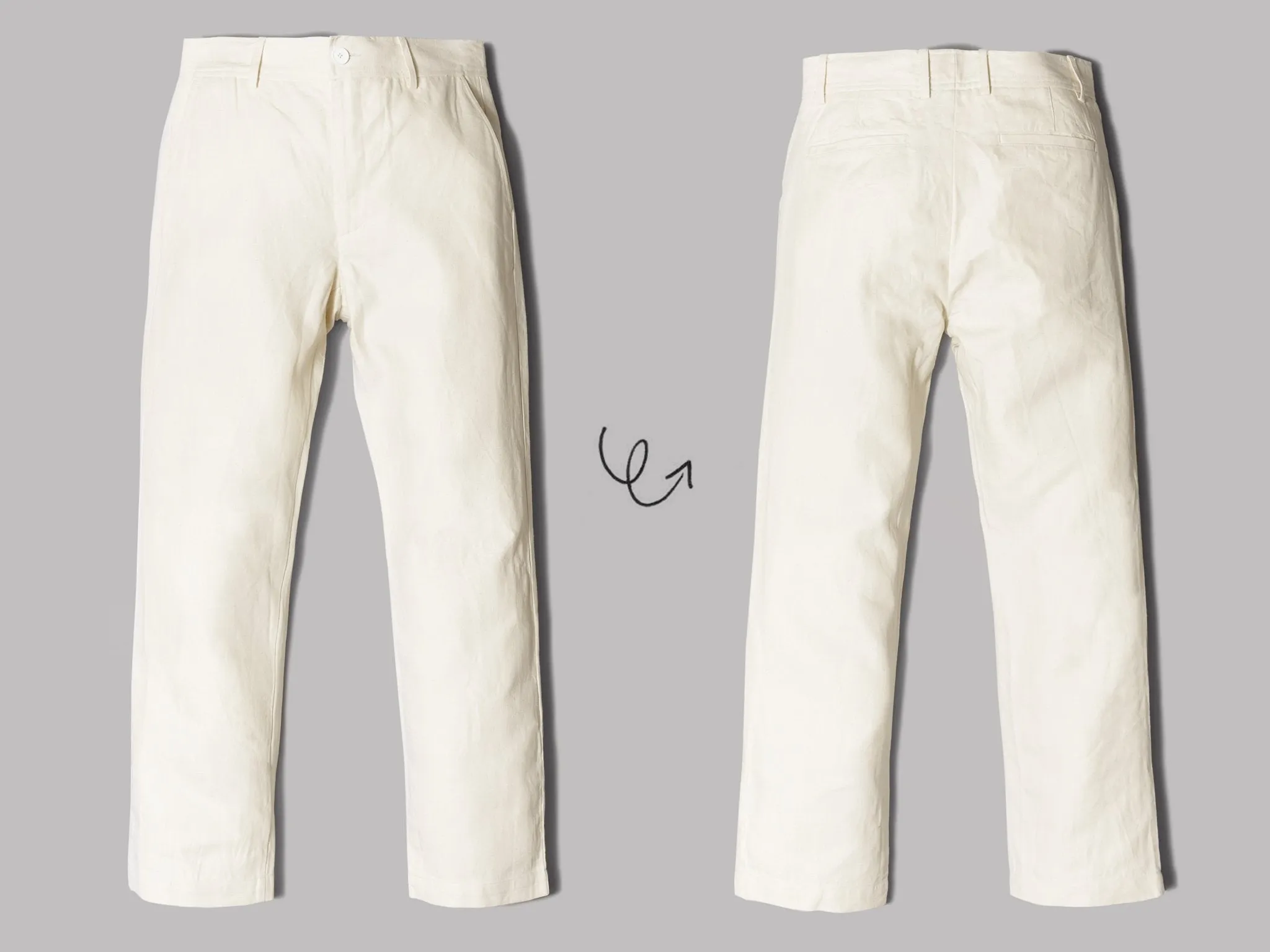 Séfr Mike Trousers (Off White)