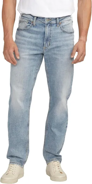 Silver Jeans Co. Men's Eddie Athletic Fit Tapered Leg Jeans