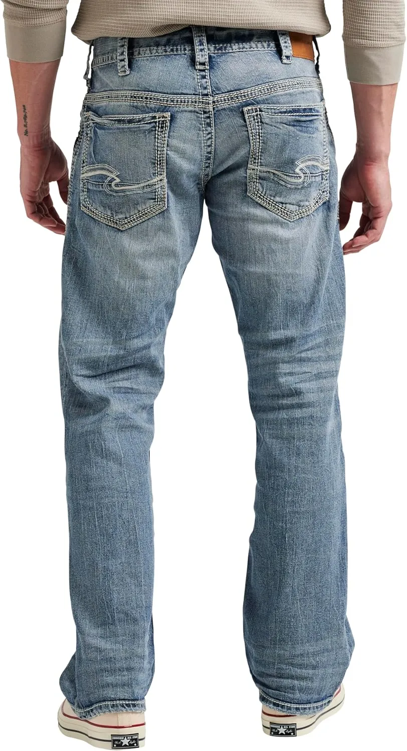 Silver Jeans Co. Men's Gordie Relaxed Fit Straight Leg Jeans