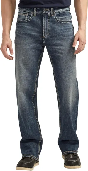 Silver Jeans Co. Men's Gordie Relaxed Fit Straight Leg Jeans