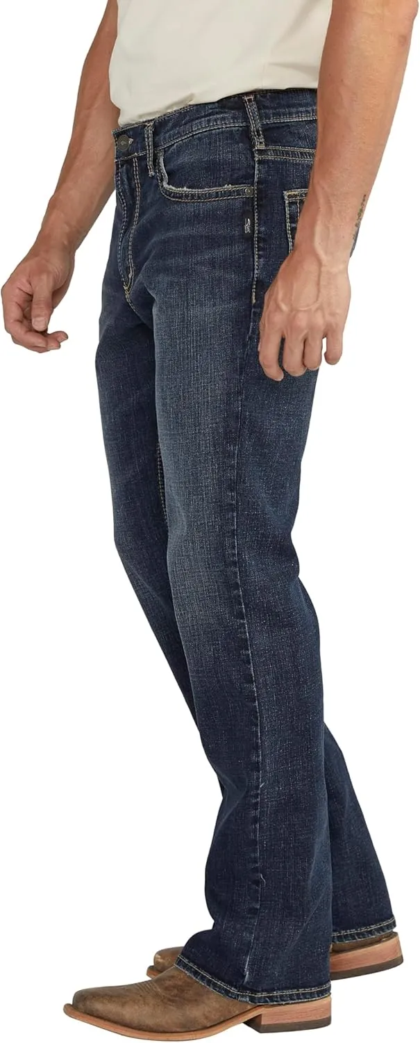 Silver Jeans Co. Men's Jace Slim Fit Bootcut Jeans